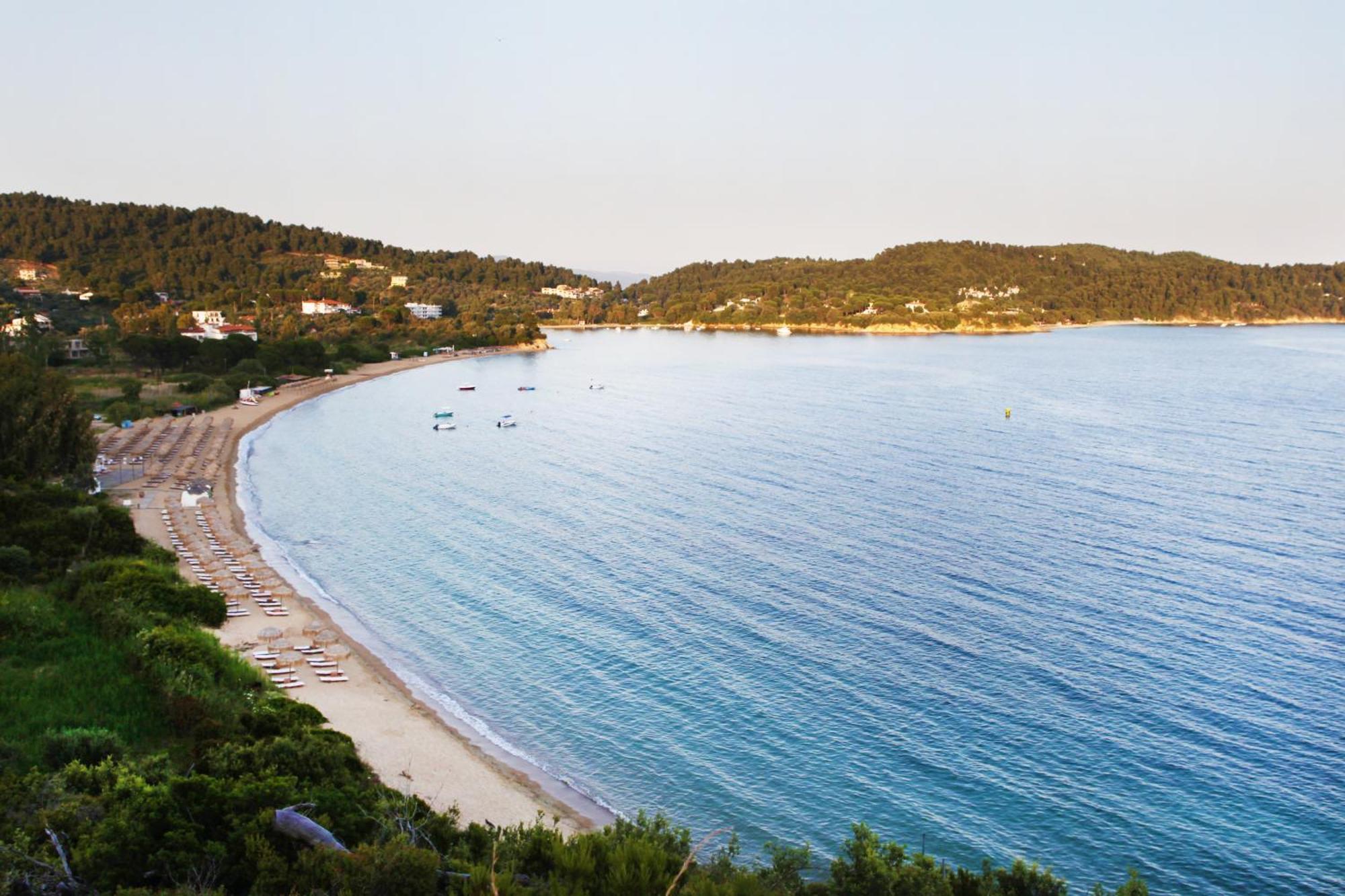 Ostria Apart otel Aya Paraskevi Dış mekan fotoğraf