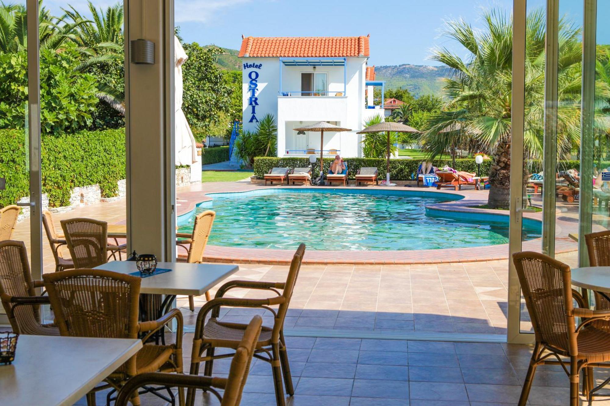 Ostria Apart otel Aya Paraskevi Dış mekan fotoğraf